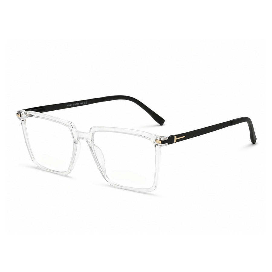 Wednesday 1001 White optical frame – left angle view