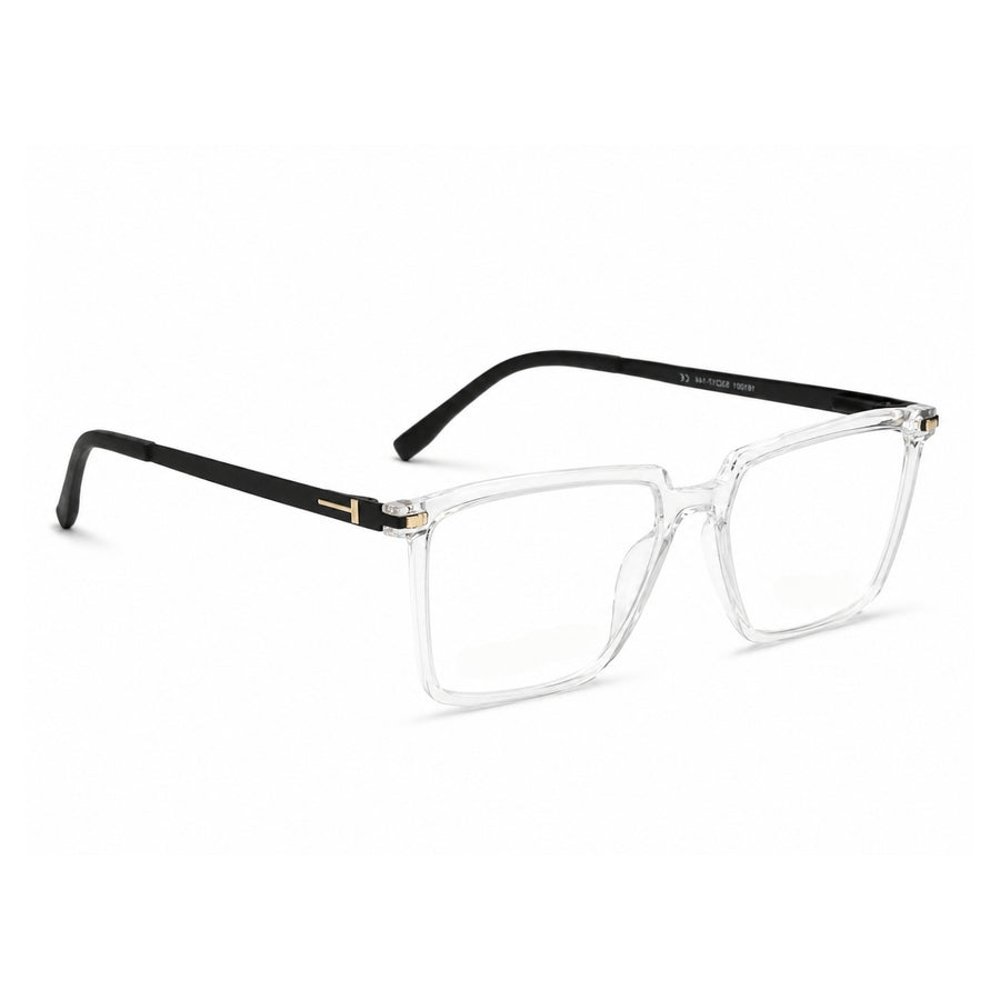 Wednesday 1001 White optical frame – right angle view