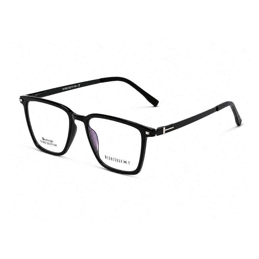 Wednesday 1002 Black optical frame – left angle view