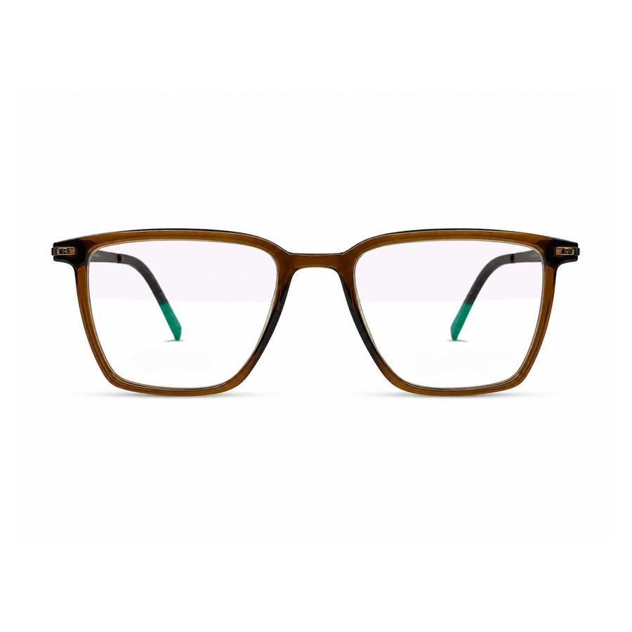 Wednesday 1002 Brown optical frame – front view