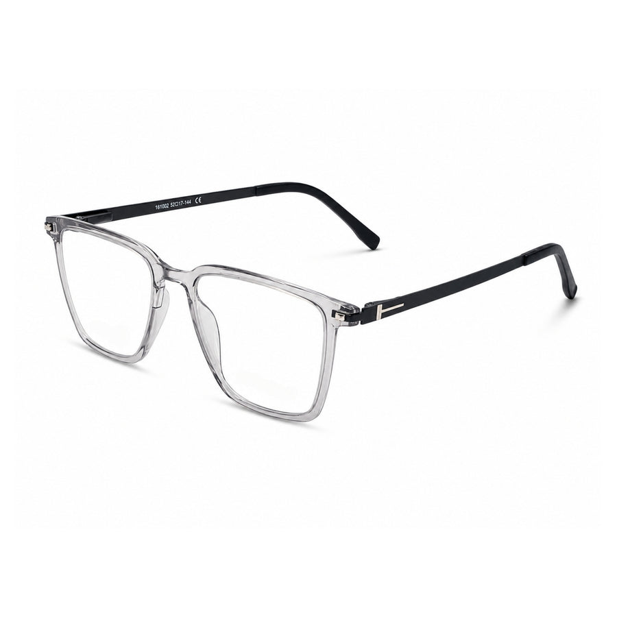 Wednesday 1002 Grey optical frame – left angle view