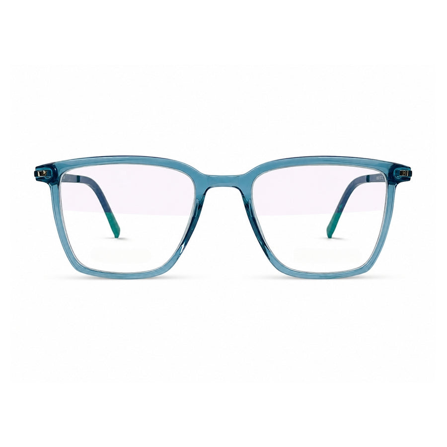 Wednesday 1002 Light Blue optical frame – front view