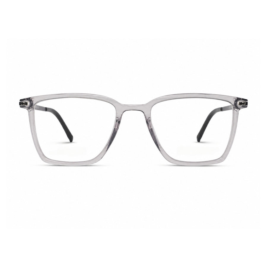 Wednesday 1002 Smoke Grey optical frame – front view
