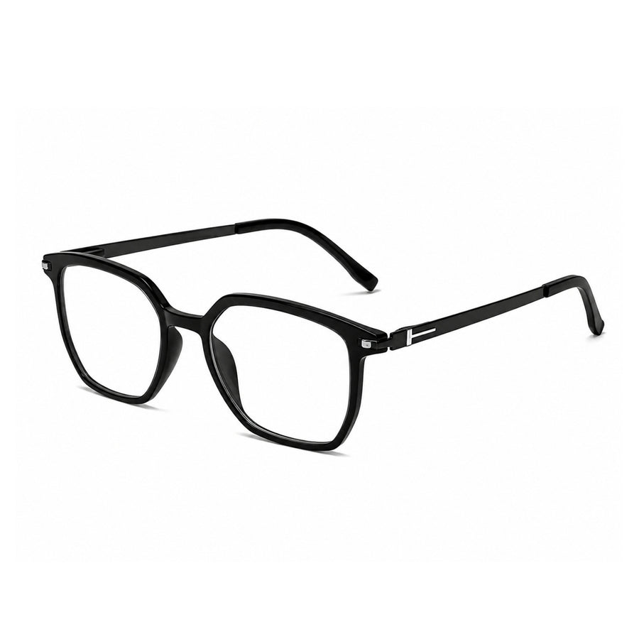 Wednesday 1003 Black optical frame – left angle view