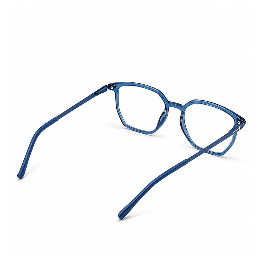 Wednesday 1003 Blue optical frame – side view