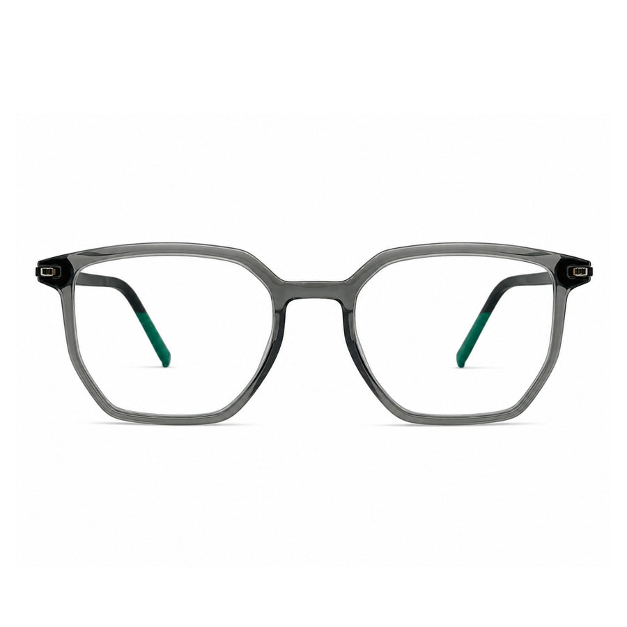 Wednesday 1003 Grey optical frame – front view