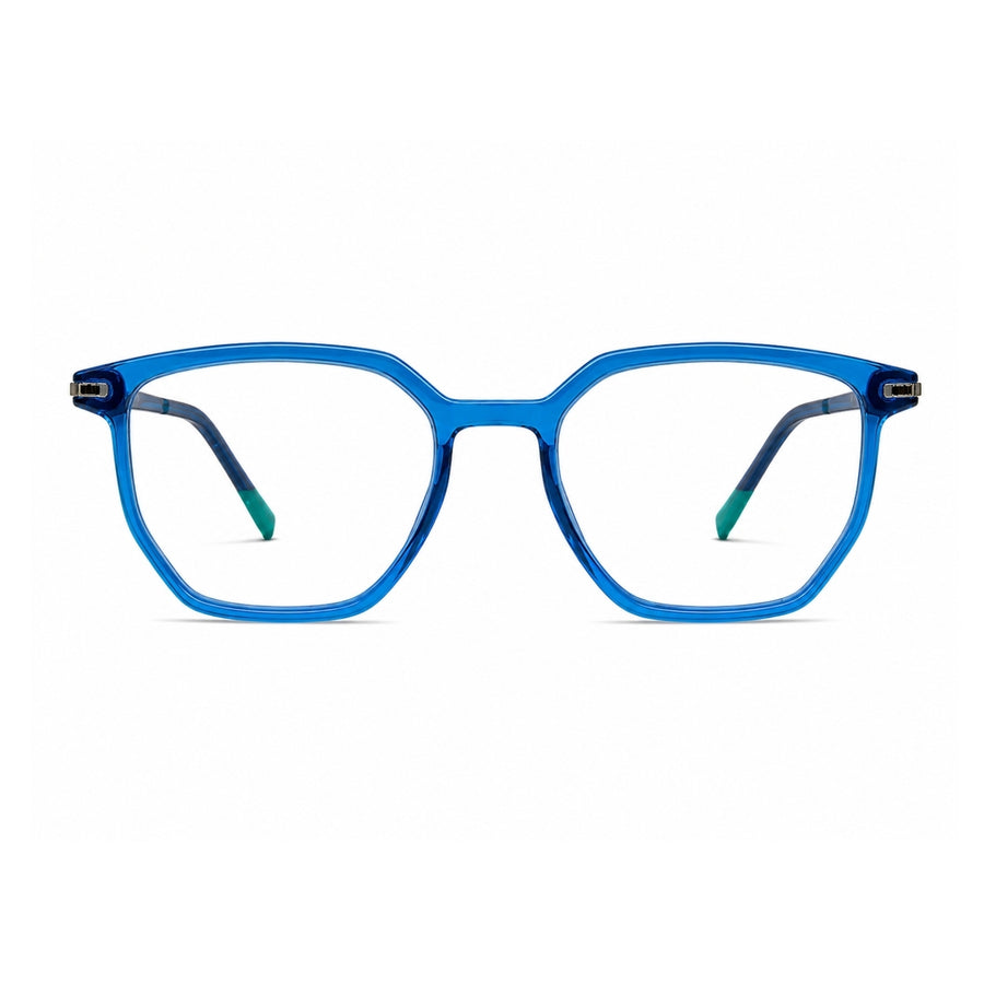 Wednesday 1003 Light Blue optical frame – front view