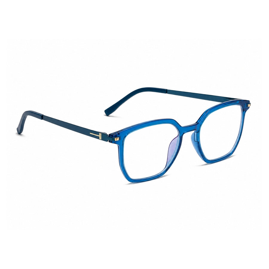 Wednesday 1003 Light Blue optical frame – right angle view