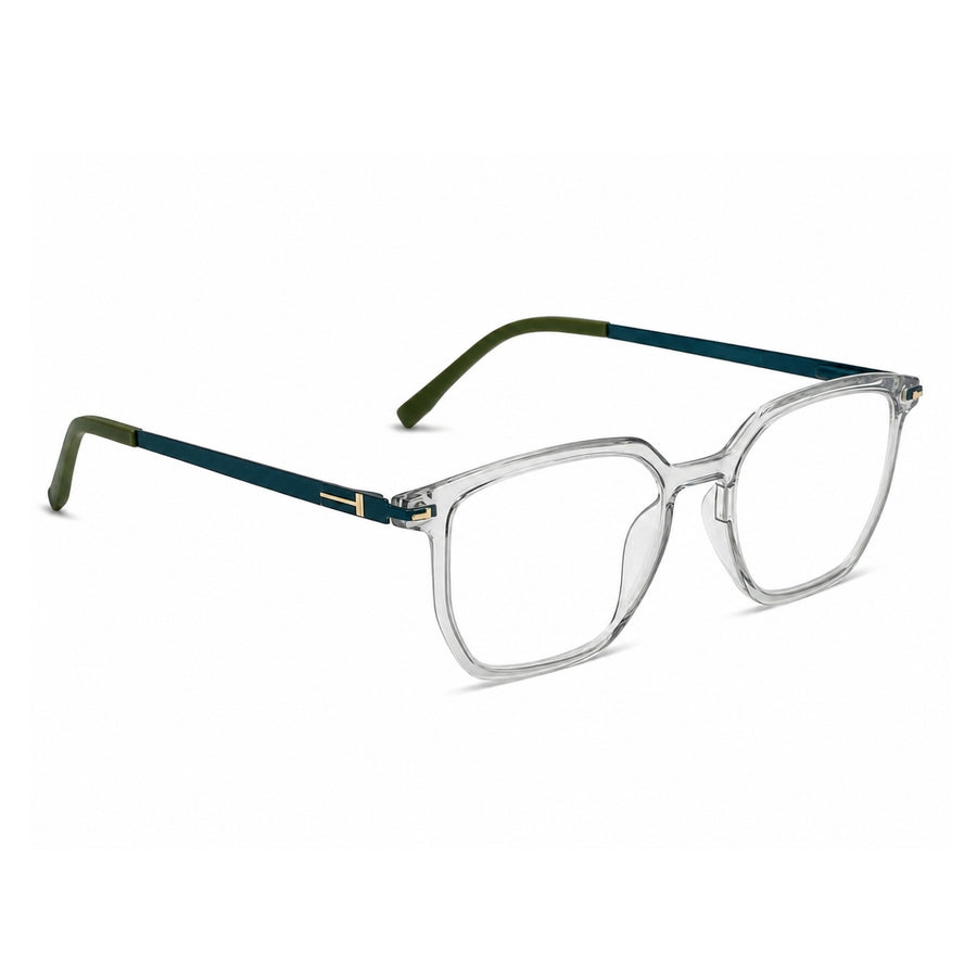 Wednesday 1003 Light Green optical frame – right angle view