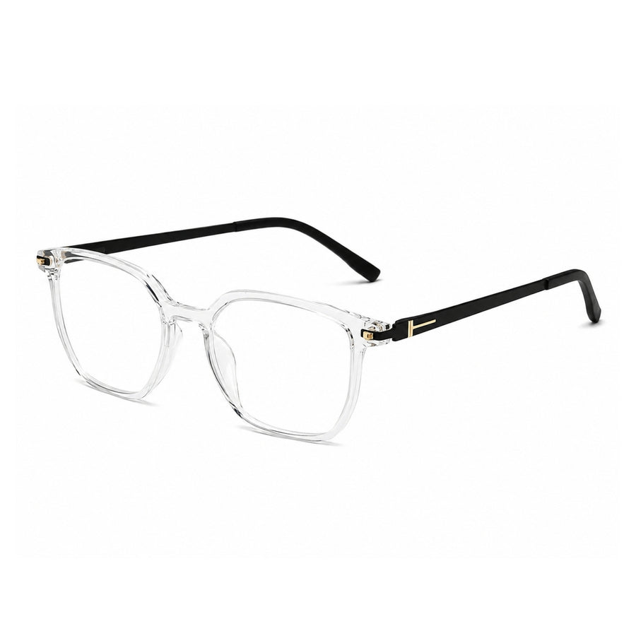 Wednesday 1003 White optical frame – left angle view