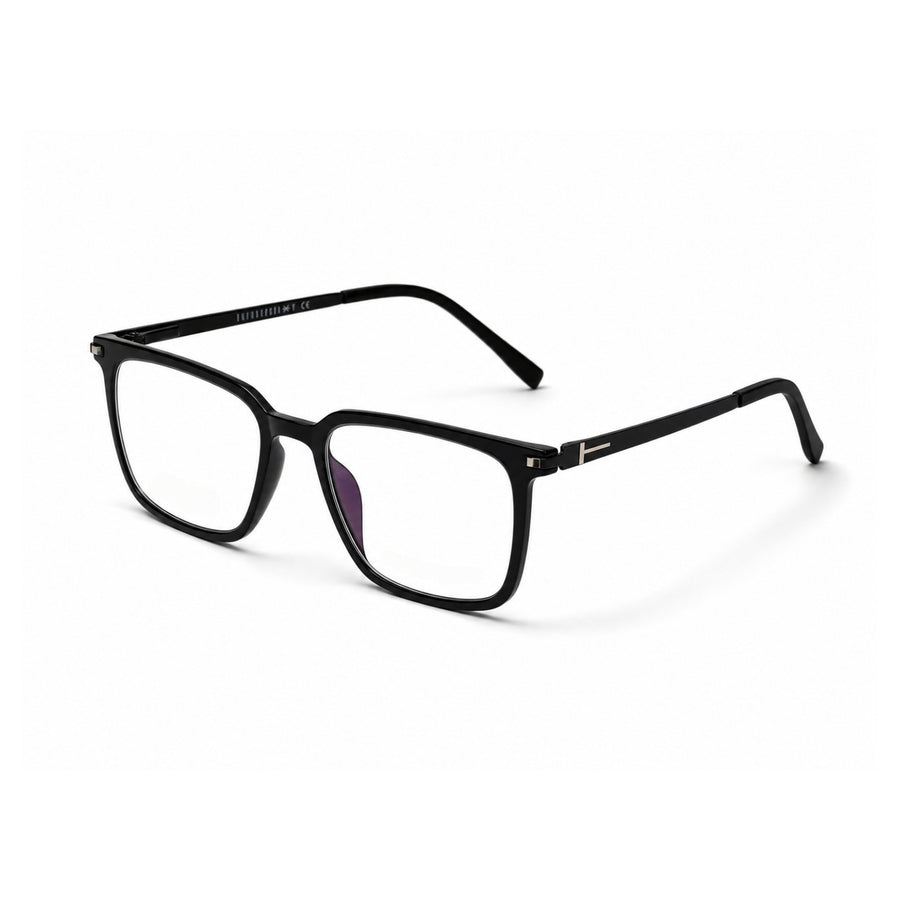 Wednesday 1004 Black optical frame – left angle view