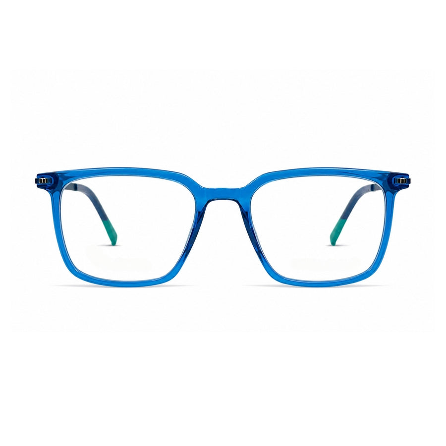 Wednesday 1004 Blue optical frame – front view