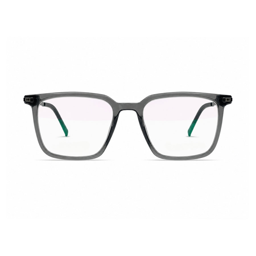 Wednesday 1004 Grey optical frame – front view