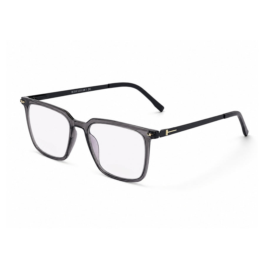 Wednesday 1004 Grey optical frame – left angle view
