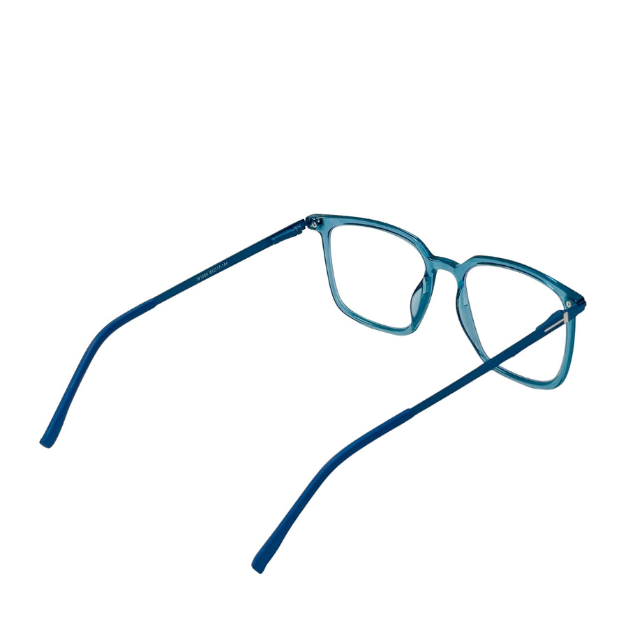 Wednesday 1004 Light Blue optical frame – side view