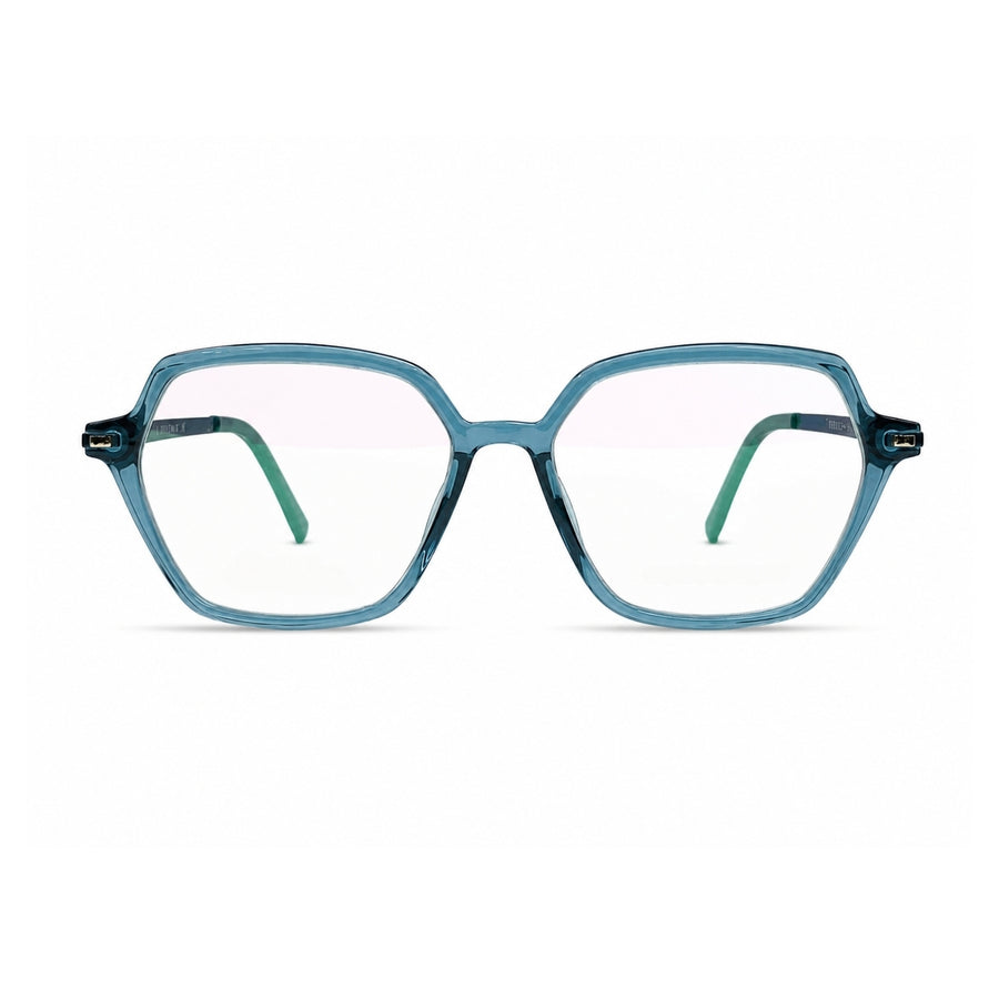 Wednesday 1005 Light Blue optical frame – front view