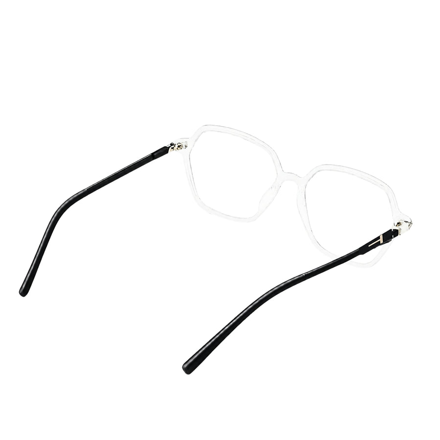 Wednesday 1005 White optical frame – side view