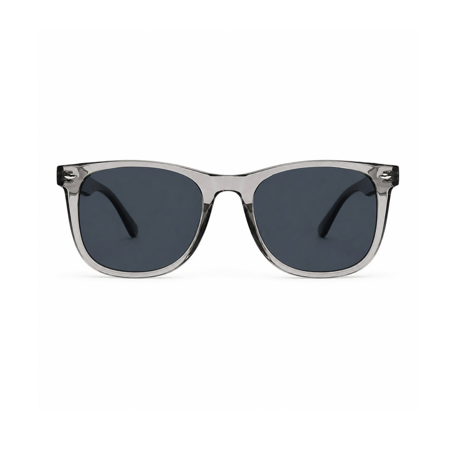 VERLIN 4319 D GREY Polarized Prescription-Friendly Sunglasses — supplied original front-angle product photo