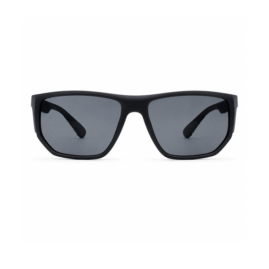 VERLIN 8371 MBLK Polarized Prescription-Friendly Sunglasses — supplied original front-angle product photo