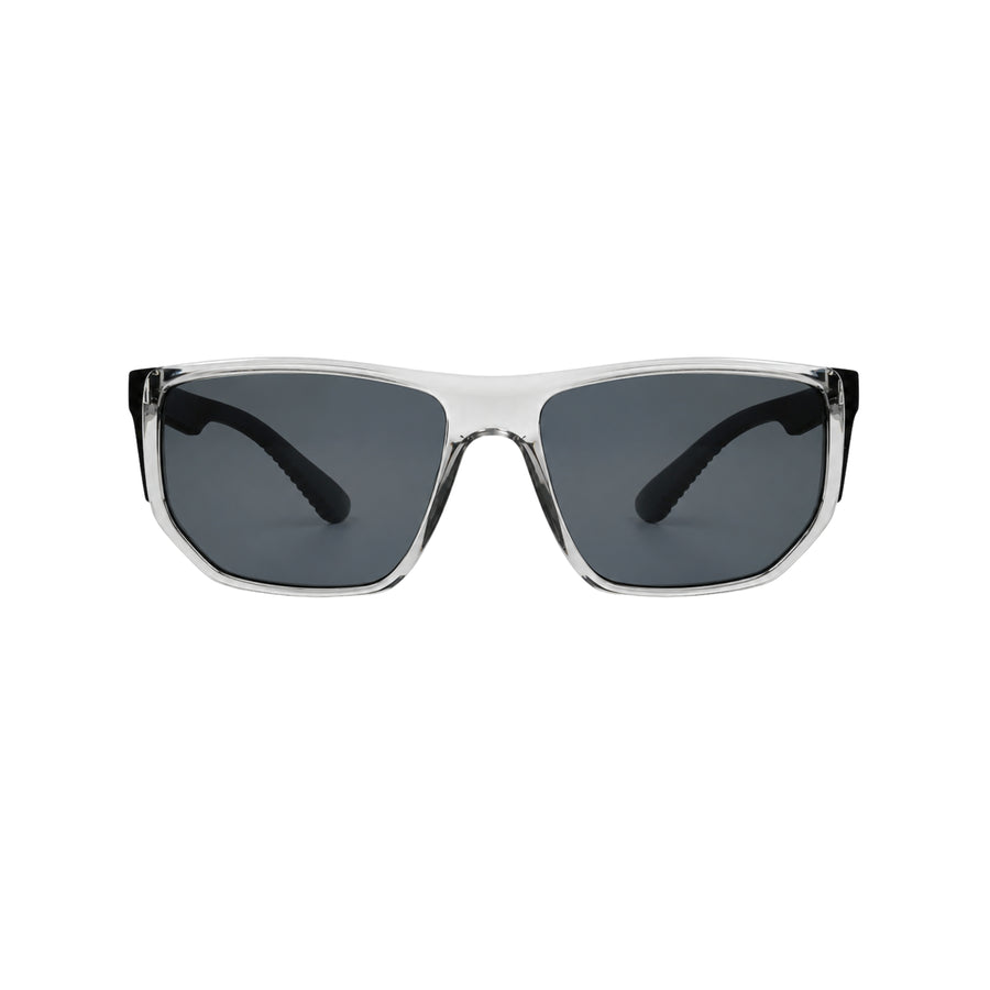 VERLIN 8371 GREY Polarized Prescription-Friendly Sunglasses — supplied original front-angle product photo