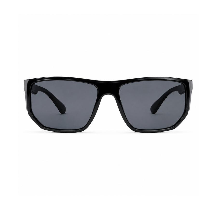 VERLIN 8371 BLK Polarized Prescription-Friendly Sunglasses — supplied original front-angle product photo