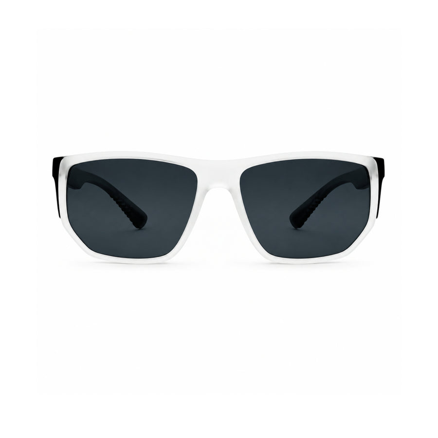 VERLIN 8371 WHITE Polarized Prescription-Friendly Sunglasses — supplied original front-angle product photo