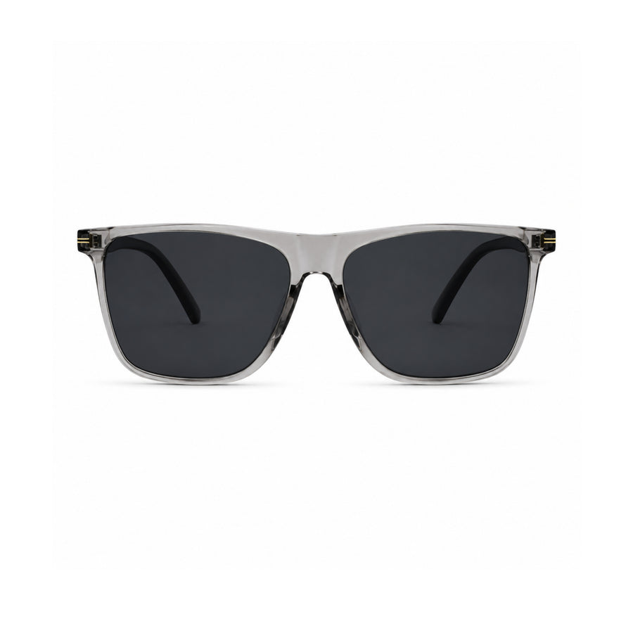 VERLIN 0776 GREY Polarized Prescription-Friendly Sunglasses — supplied original front-angle product photo