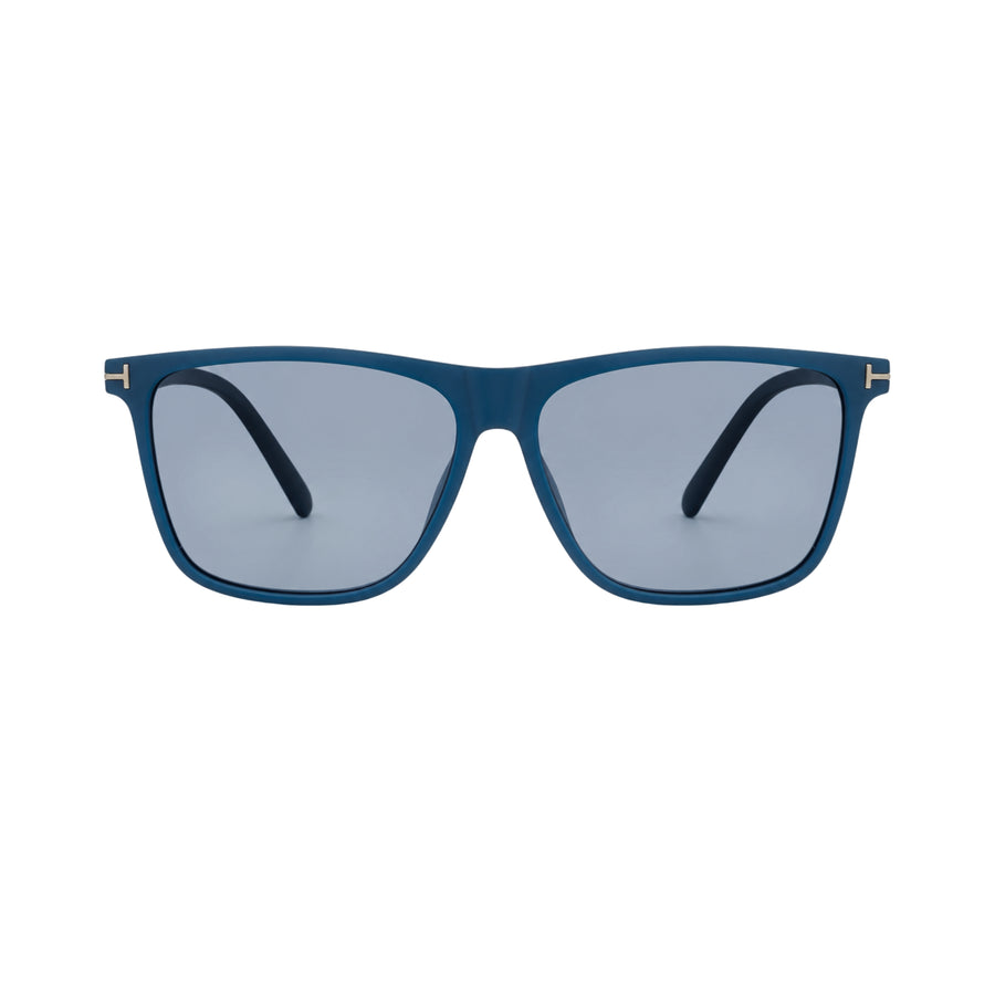 VERLIN 0776 BLUE Polarized Prescription-Friendly Sunglasses — supplied original front-angle product photo