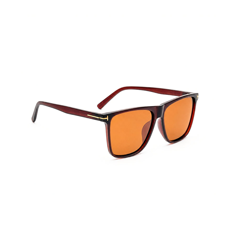 VERLIN 0776 BROWN Polarized Prescription-Friendly Sunglasses — supplied source view 3