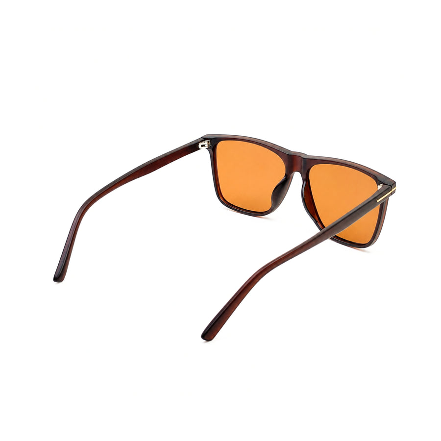 VERLIN 0776 BROWN Polarized Prescription-Friendly Sunglasses — supplied source view 4