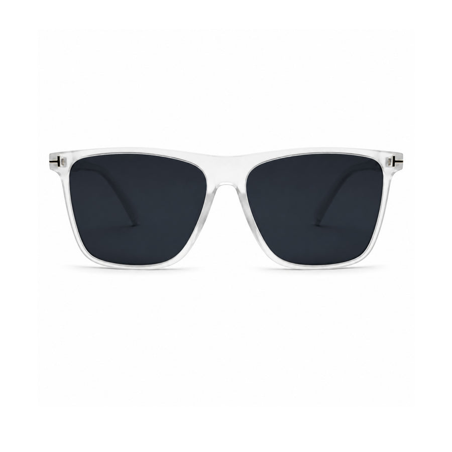 VERLIN 0776 WHITE Polarized Prescription-Friendly Sunglasses — supplied original front-angle product photo