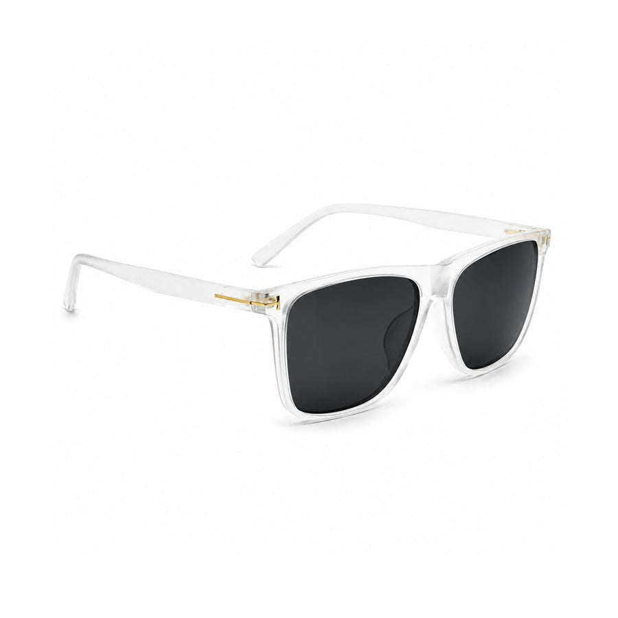 VERLIN 0776 WHITE Polarized Prescription-Friendly Sunglasses — supplied source view 3