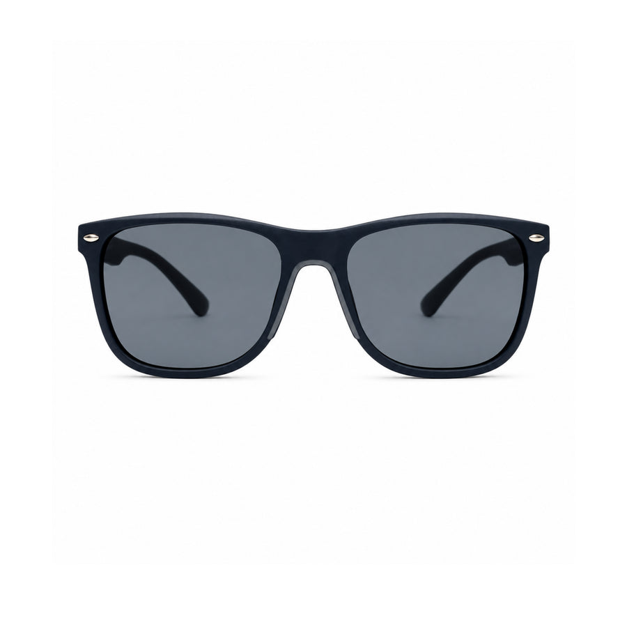VERLIN 8372 MBLK Polarized Prescription-Friendly Sunglasses — supplied original front-angle product photo