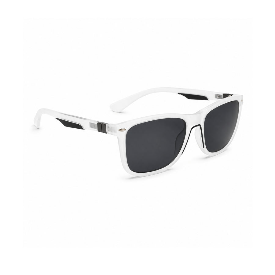 VERLIN 8372 WHITE Polarized Prescription-Friendly Sunglasses — supplied source view 3