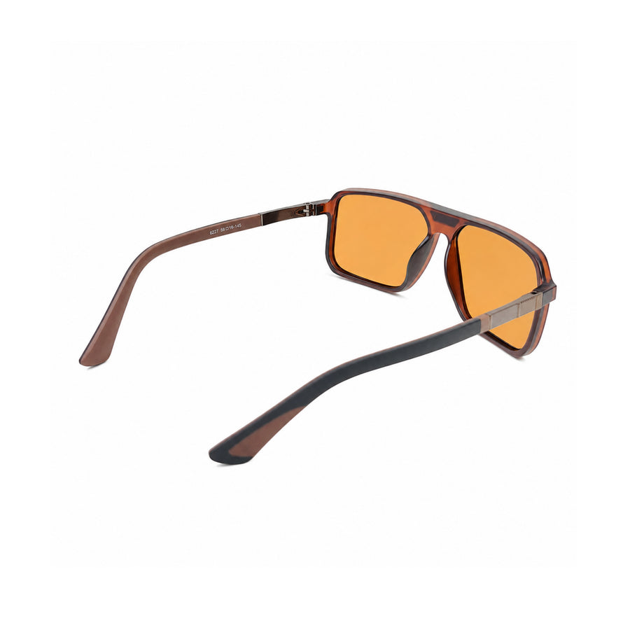 VERLIN 6227 BROWN Polarized Prescription-Friendly Sunglasses — supplied source view 4