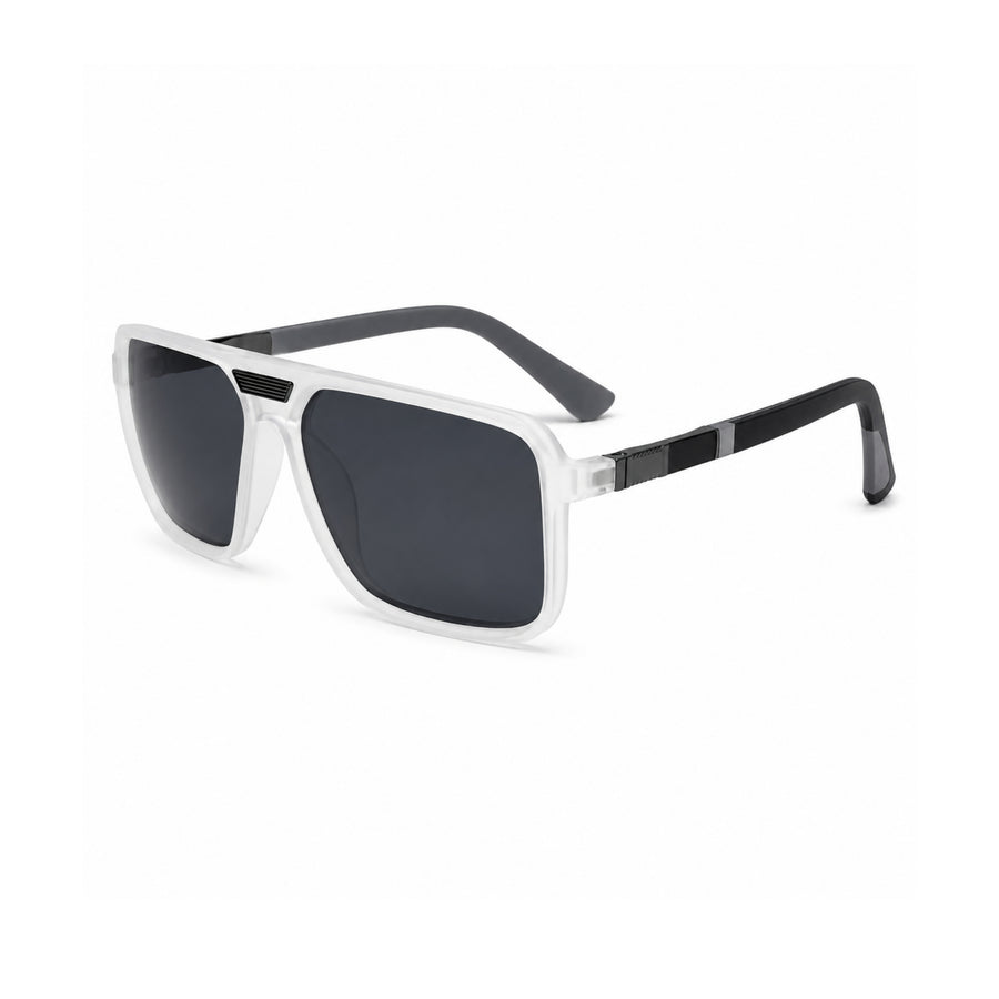 VERLIN 6227 WHITE Polarized Prescription-Friendly Sunglasses — supplied source view 2