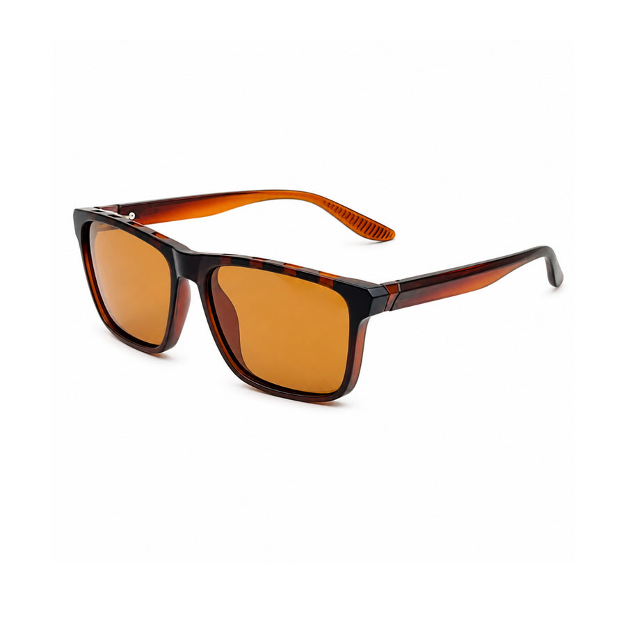 VERLIN 8393 BROWN Polarized Prescription-Friendly Sunglasses — supplied source view 2