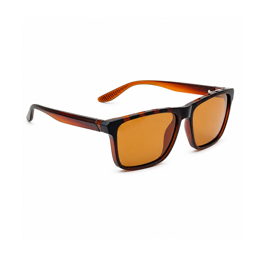 VERLIN 8393 BROWN Polarized Prescription-Friendly Sunglasses — supplied source view 3