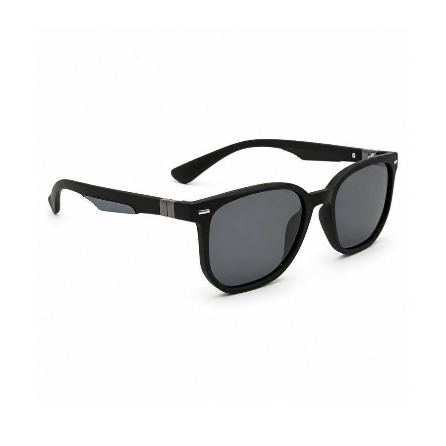 VERLIN 8368 MBLK Polarized Prescription-Friendly Sunglasses — supplied source view 3