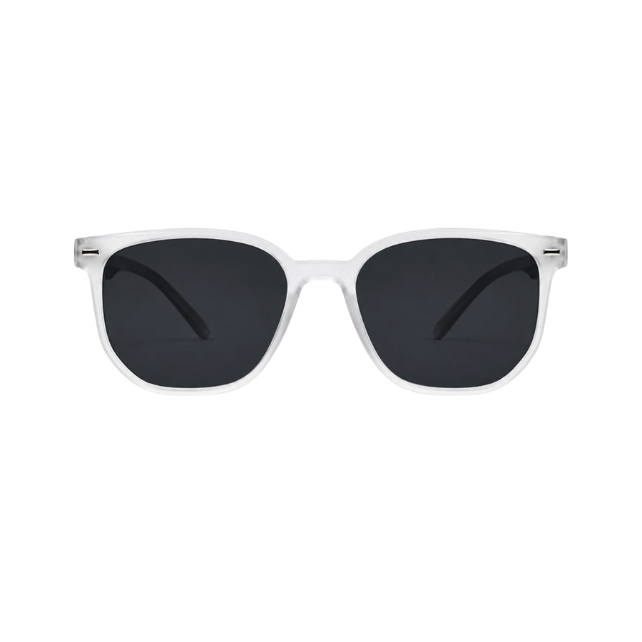 VERLIN 8368 WHITE Polarized Prescription-Friendly Sunglasses — supplied original front-angle product photo