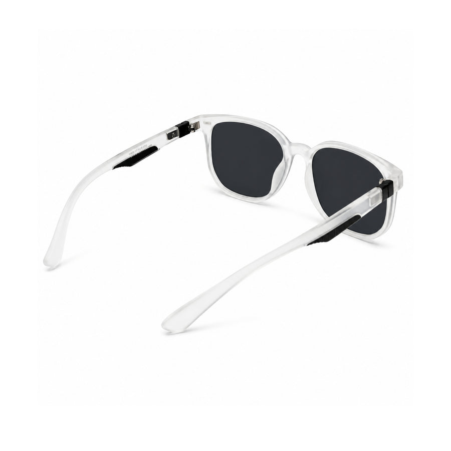 VERLIN 8368 WHITE Polarized Prescription-Friendly Sunglasses — supplied source view 4