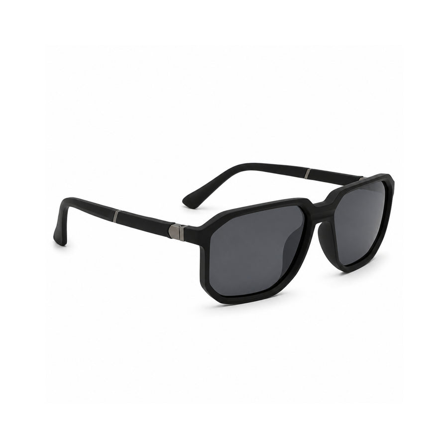 VERLIN 91128 MBLK Polarized Prescription-Friendly Sunglasses — supplied source view 3