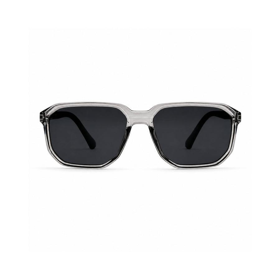 VERLIN 91128 GREY Polarized Prescription-Friendly Sunglasses — supplied original front-angle product photo
