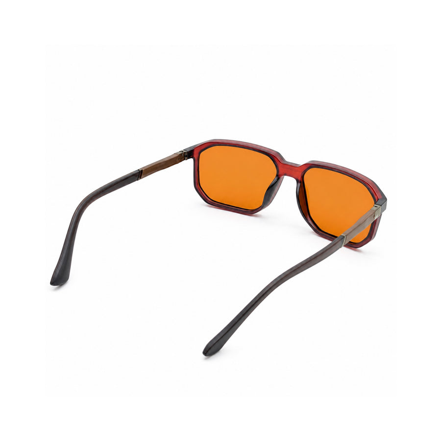 VERLIN 91128 BROWN Polarized Prescription-Friendly Sunglasses — supplied source view 4
