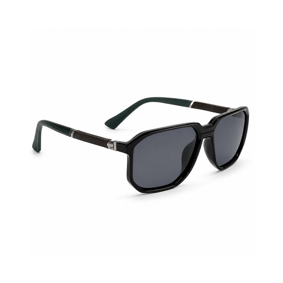 VERLIN 91128 BLK Polarized Prescription-Friendly Sunglasses — supplied source view 3