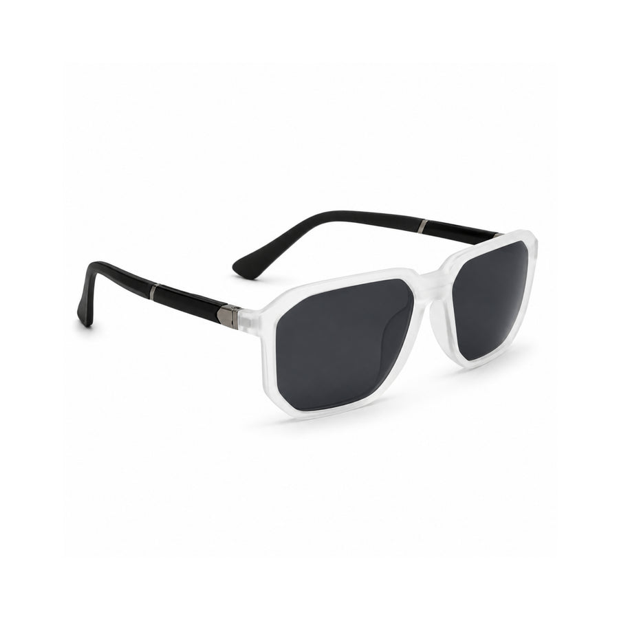VERLIN 91128 WHITE Polarized Prescription-Friendly Sunglasses — supplied source view 3