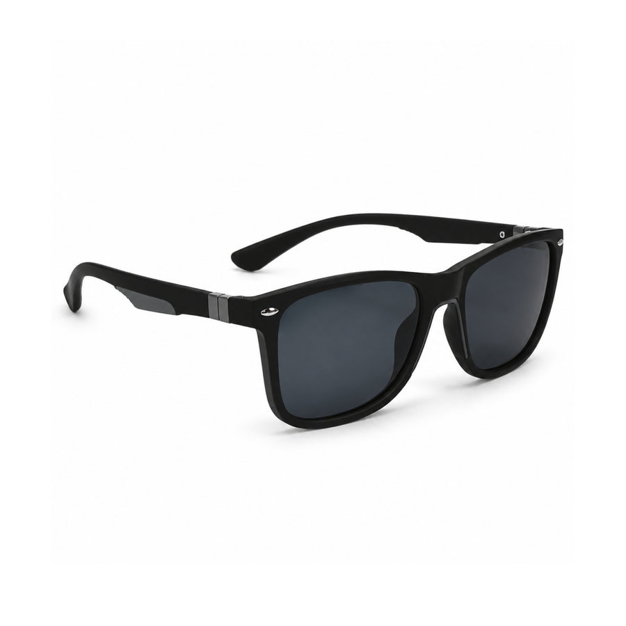 VERLIN 91133 MBLK Polarized Prescription-Friendly Sunglasses — supplied source view 4
