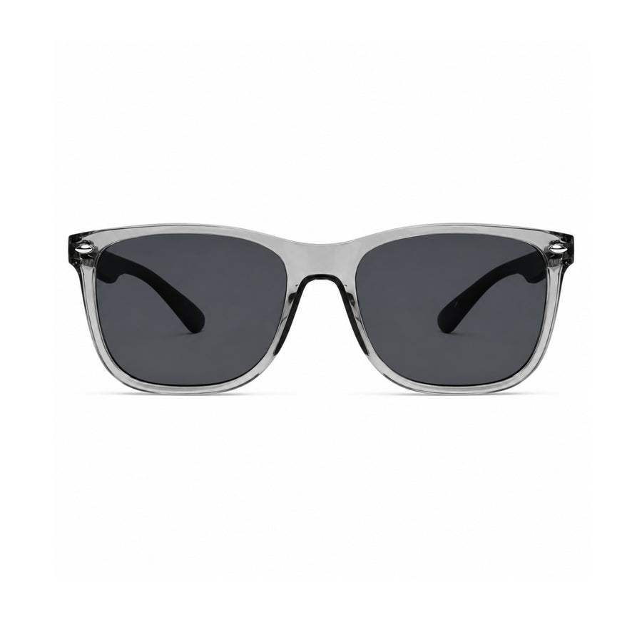 VERLIN 91133 GREY Polarized Prescription-Friendly Sunglasses — supplied original front-angle product photo