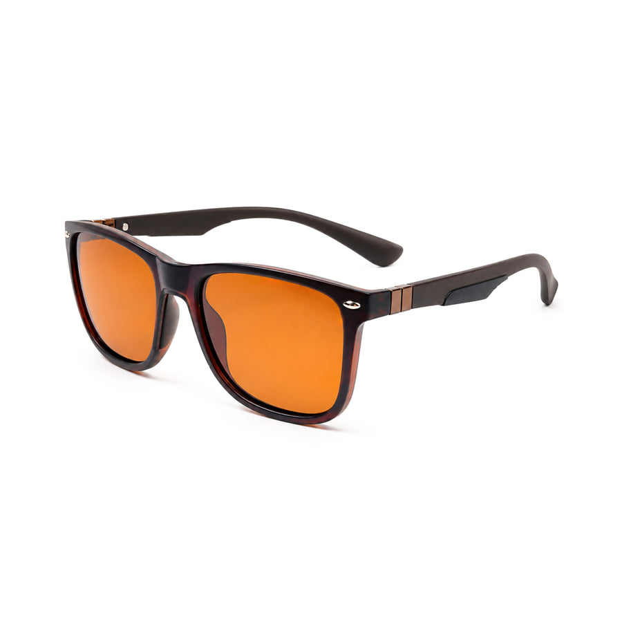 VERLIN 91133 BROWN Polarized Prescription-Friendly Sunglasses — supplied source view 2