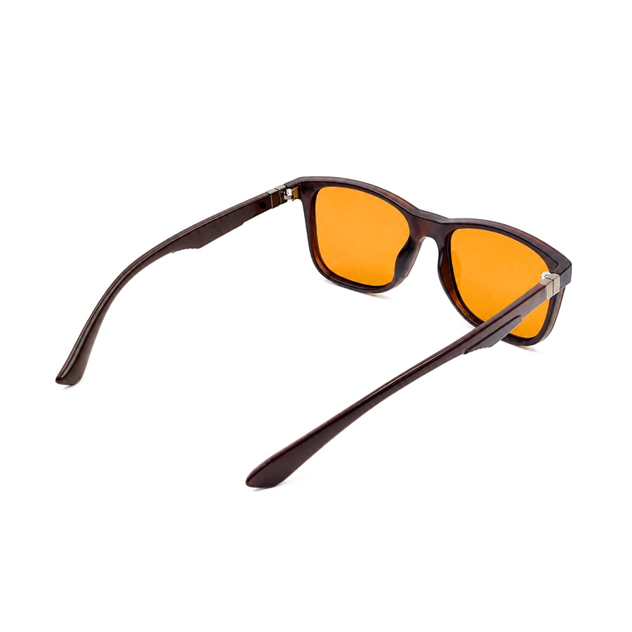 VERLIN 91133 BROWN Polarized Prescription-Friendly Sunglasses — supplied source view 4